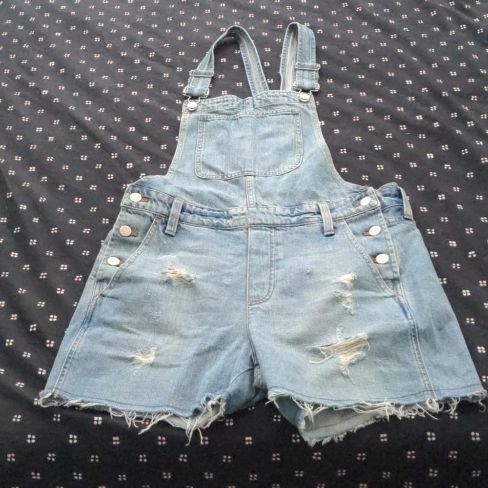 NWOT - Madewell Adirondack short overalls - sz M